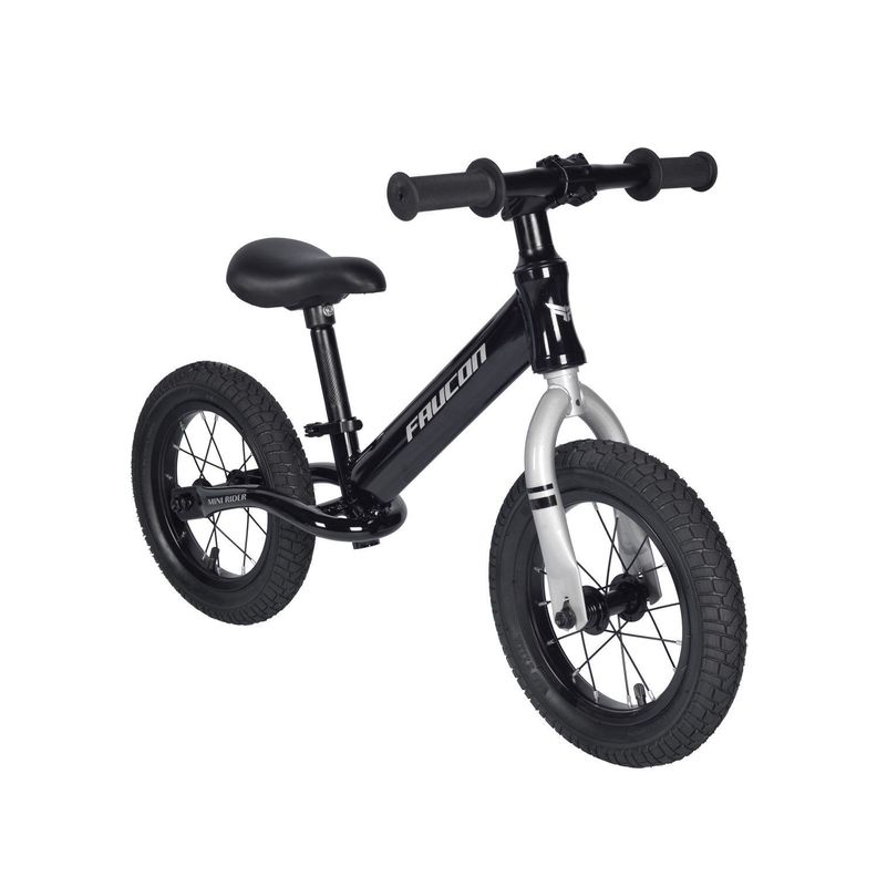 Bicicleta Equilibrio Balance Minirider Aro 12 Negro-2
