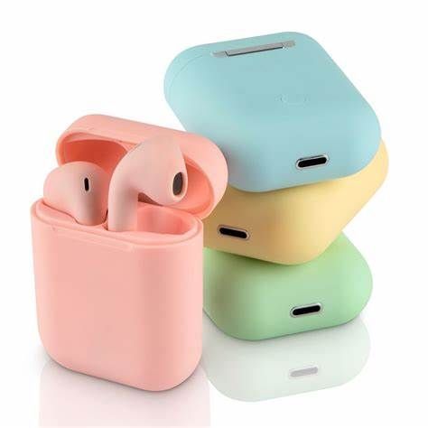 AUDIFONOS INALAMBRICOS BLUETOOTH I12 TWS BLANCOS-3