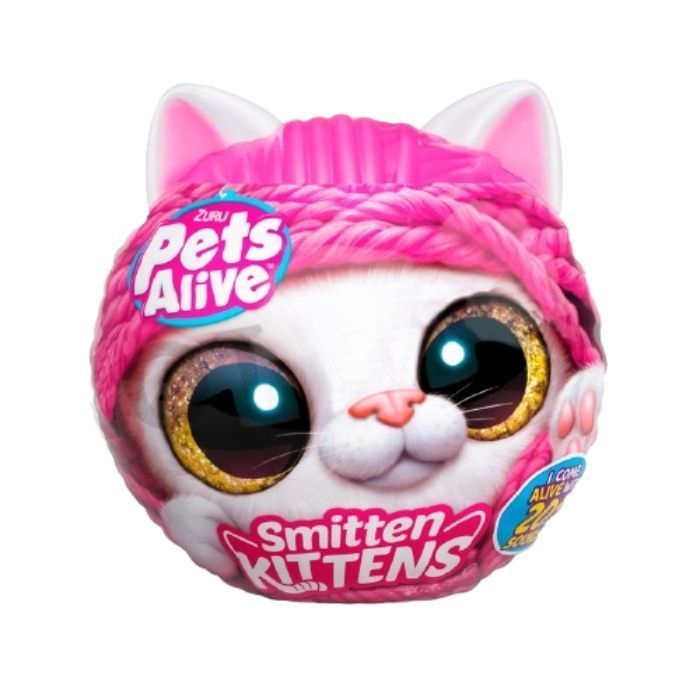  PELUCHE GATO ENAMORADO EN HUEVO SORPRESA PETS ALIVE-0