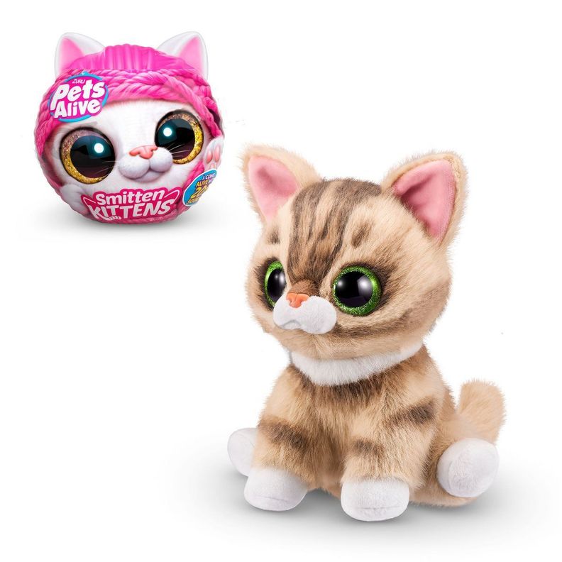  PELUCHE GATO ENAMORADO EN HUEVO SORPRESA PETS ALIVE-1