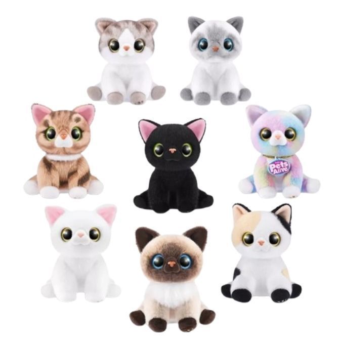  PELUCHE GATO ENAMORADO EN HUEVO SORPRESA PETS ALIVE-3
