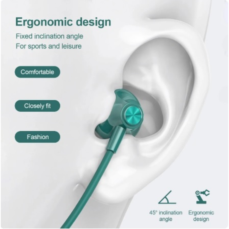 AUDÍFONOS DEPORTIVOS LENOVO SH1 BLUETOOTH 5.0 SONIDO IPX5 VERDE-2