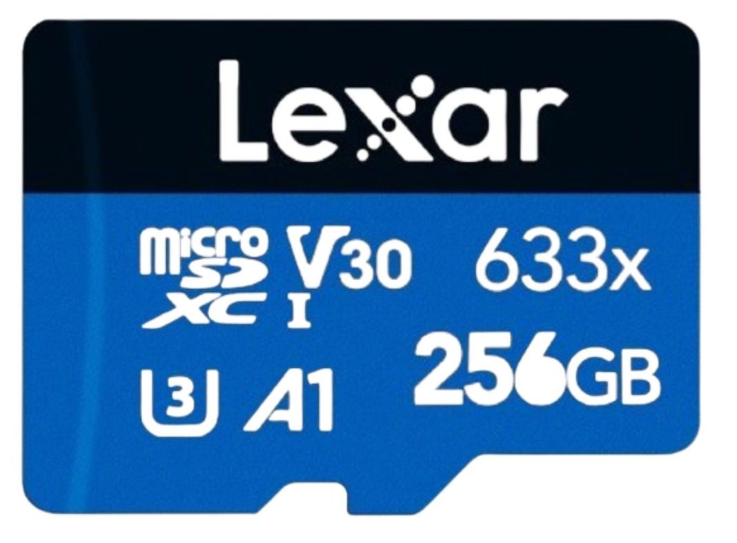 TARJETA MICRO SD LEXAR 256 GB BLUE SERIES-0