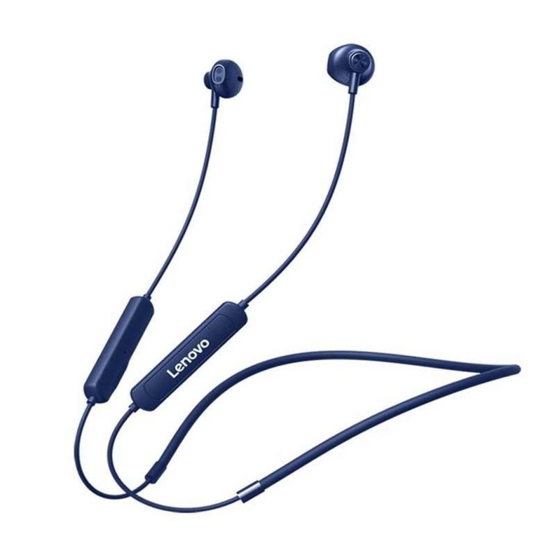 Audífonos Deportivos Lenovo Sh1 Bluetooth 5.0 Sonido Ipx5 Azul-0