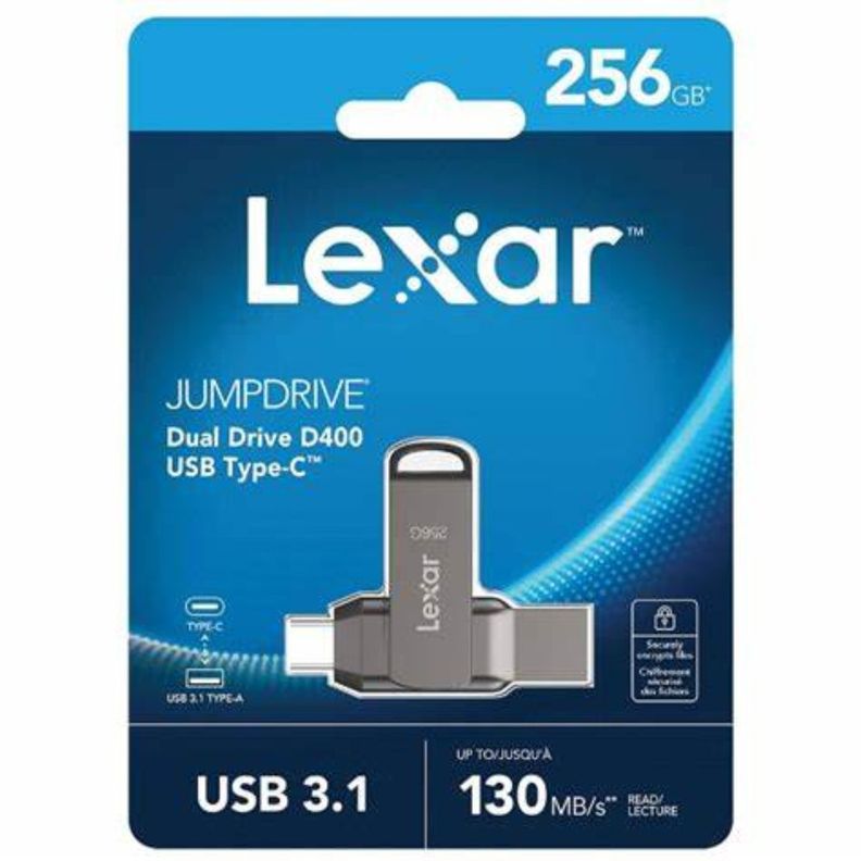 PENDRIVE USB 3.1 256 GB LEXAR OTG JUMPDRIVE-1