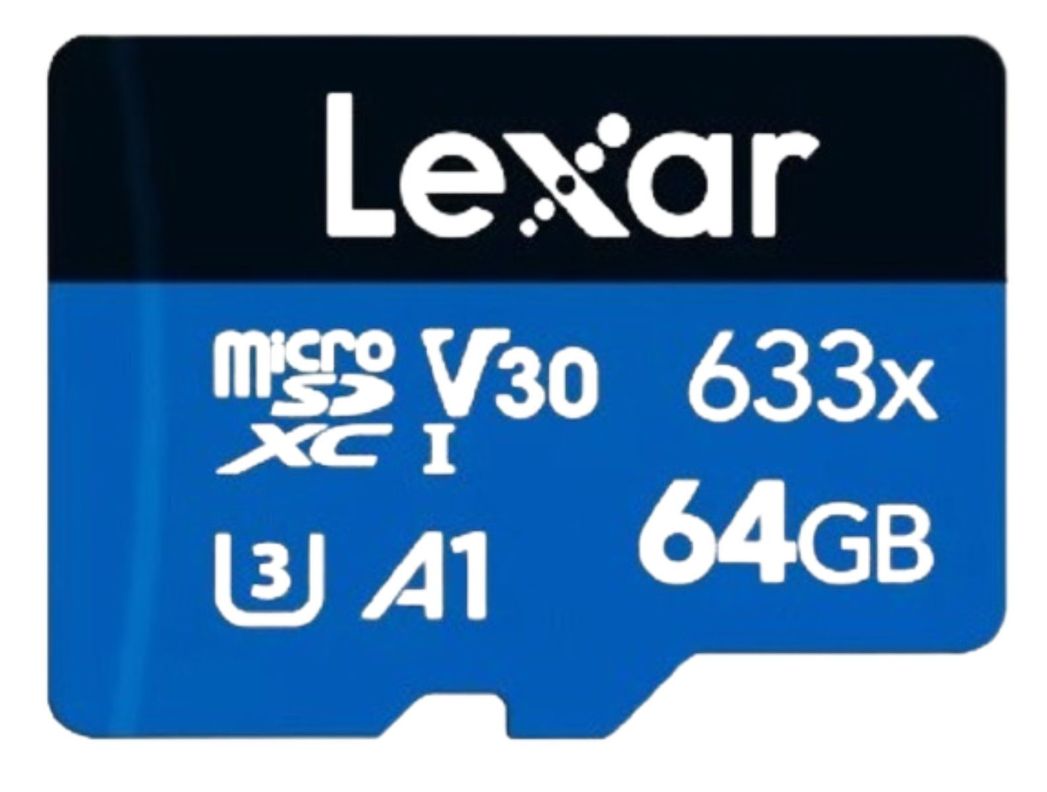 TARJETA MICRO SD LEXAR 64GB BLUE SERIES-0