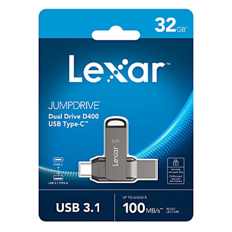 PENDRIVE USB 3.1 32 GB LEXAR OTG JUMPDRIVE-1
