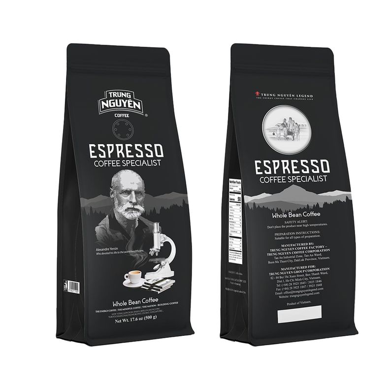 Café Grano Entero Vietnamita 500g Trung Nguyen -1