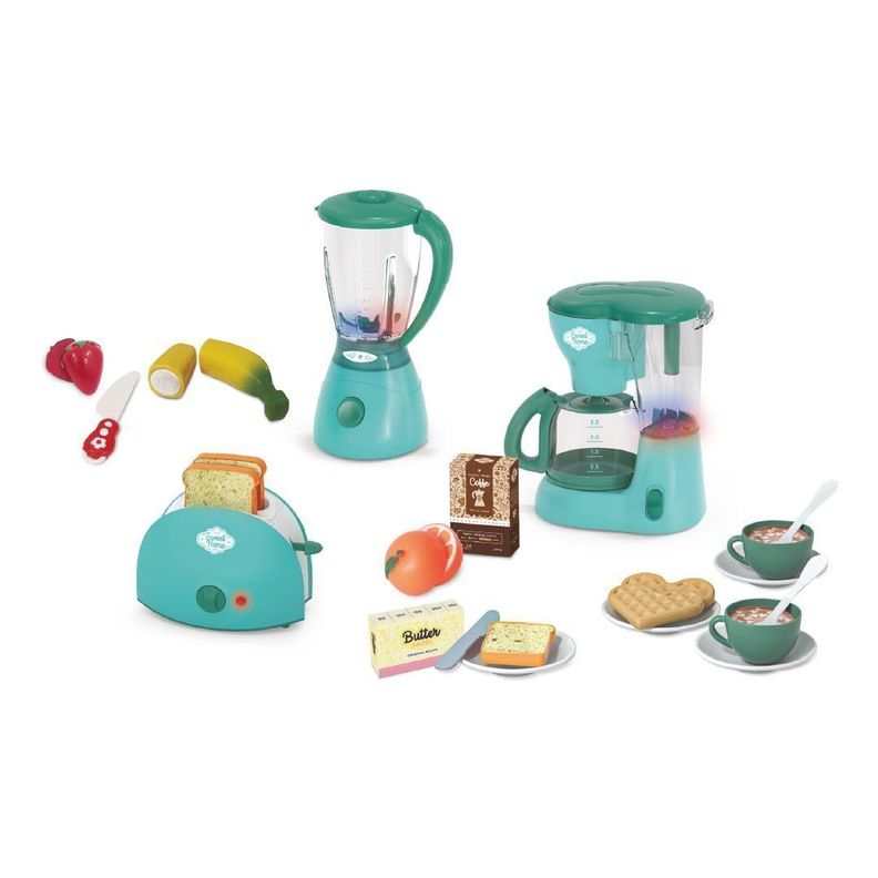 Set 3 en 1 con Licuadora, Tostadora y Cafetera  Juguete Ninas y Ninos Surtido [ 999 ]