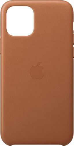 Carcasa Iphone 11 Pro Leather Case Cafe Apple -0