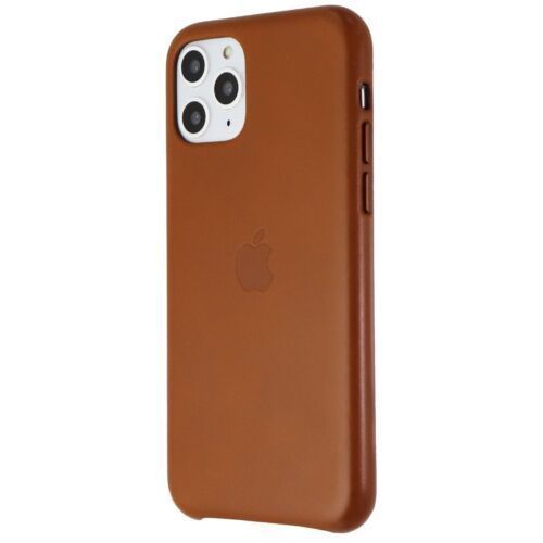 Carcasa Iphone 11 Pro Leather Case Cafe Apple -2