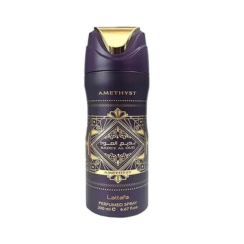 Lattafa Amethyst Desodorante Perfumado Spray 200 ml 2 2UNIDADES -0