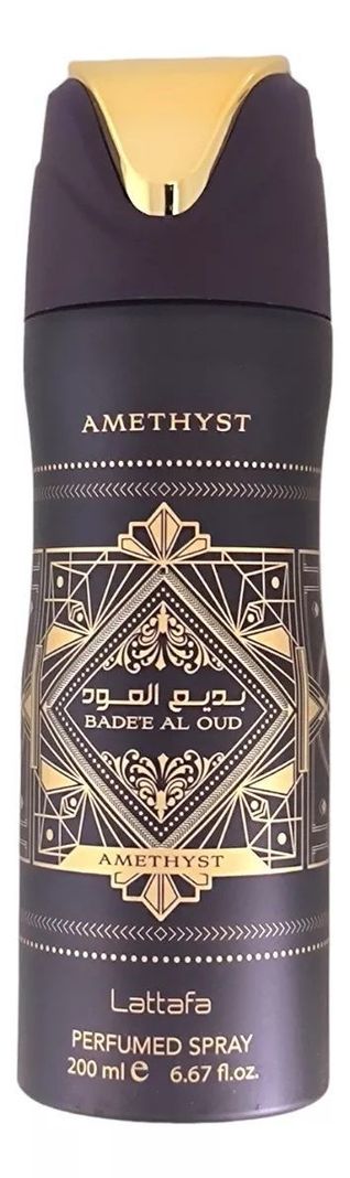 Lattafa Amethyst Desodorante Perfumado Spray 200 ml 2 2UNIDADES -3