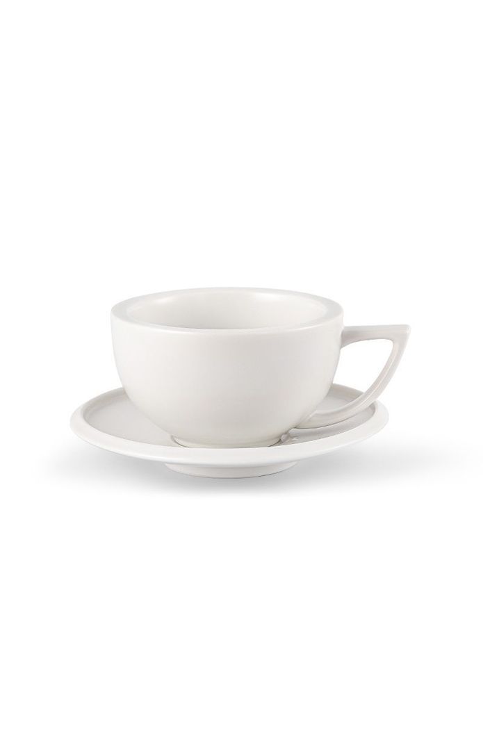 Taza De Cerámica + Plato - 280 Ml-0