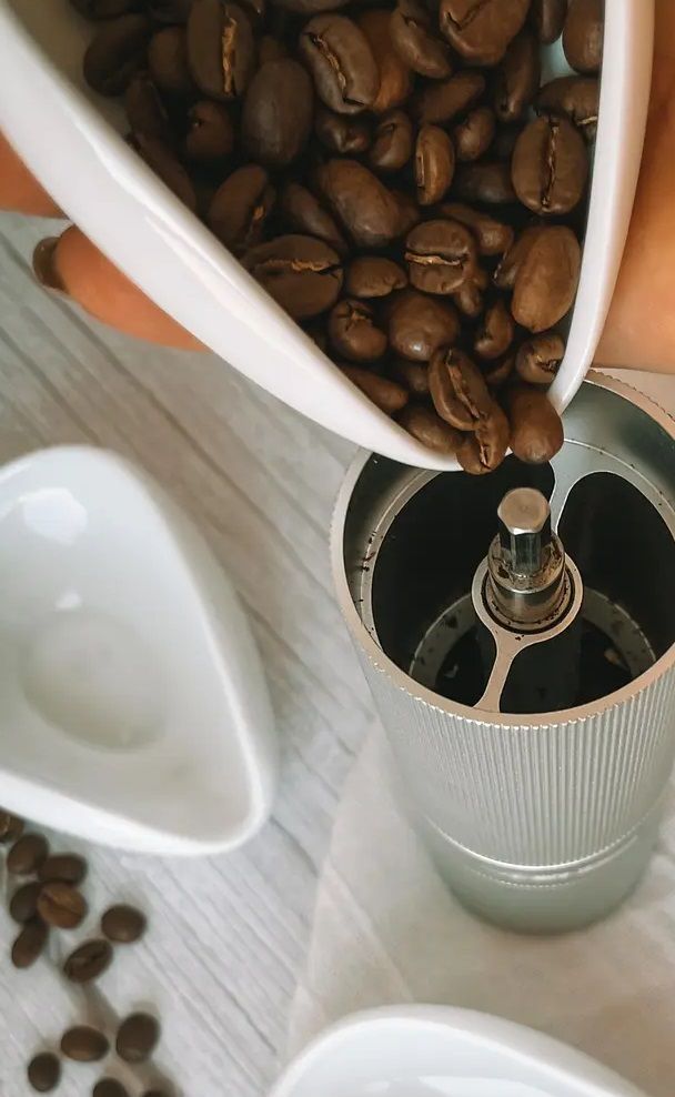 Cuenco de cerámica para granos de café-1