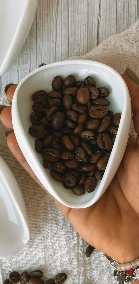 Cuenco de cerámica para granos de café-2
