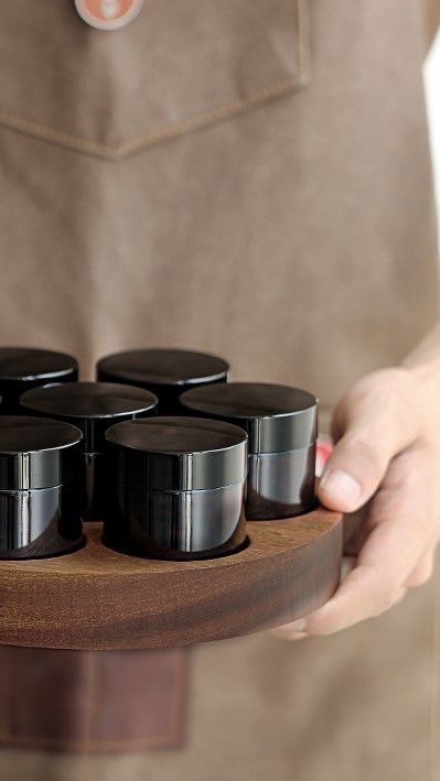 Juego De Recipientes De Almacenamiento Para Especias O Café-1