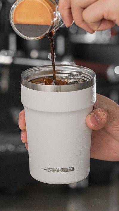 Vaso Térmico De Acero Inoxidable Con Tapa 360 ml-2