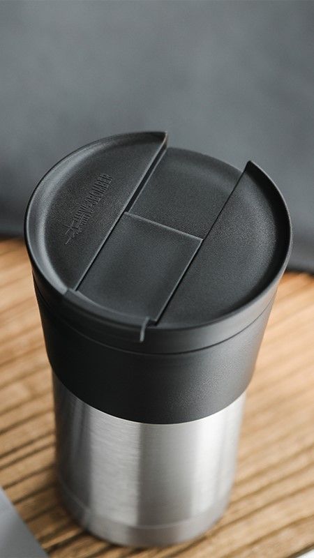 Vaso Térmico De Acero Inoxidable Con Tapa 330ml-1