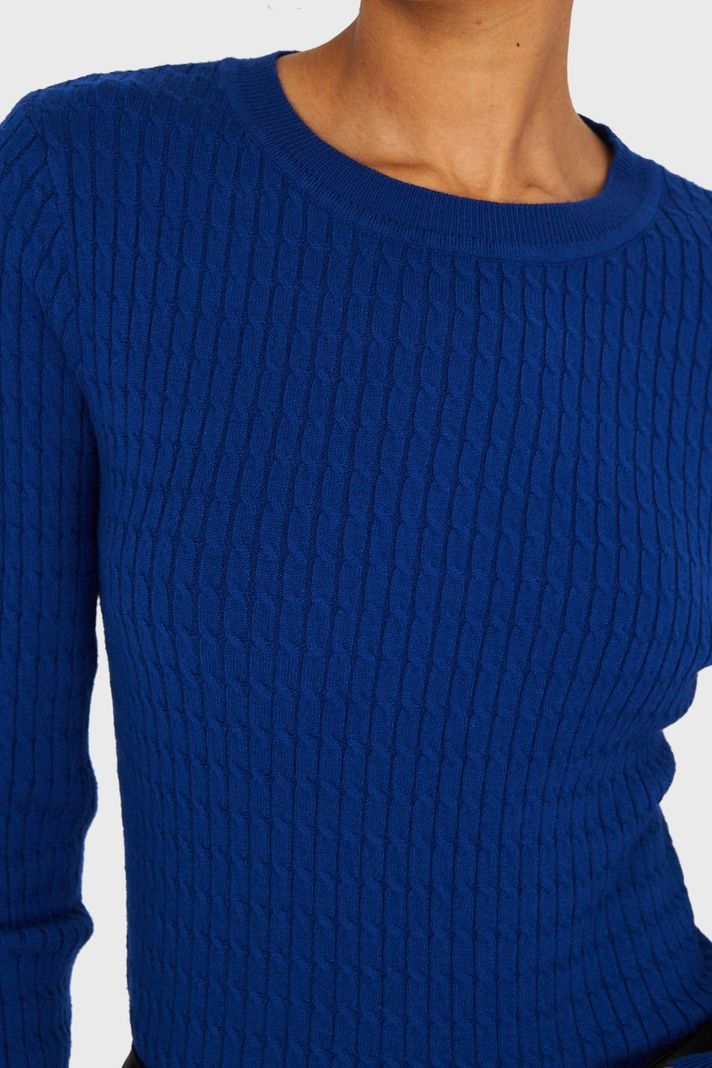 Sweater Diseño Cadenetas Azul Nicopoly-5