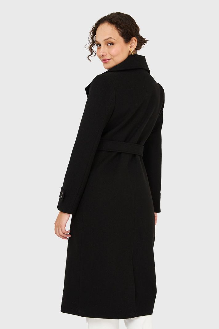 Abrigo Largo Lazo Negro Nicopoly-3