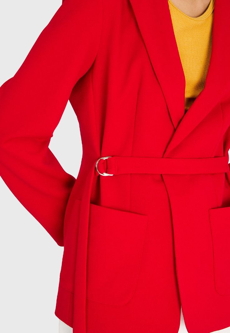 Blazer Lazo Delantero Rojo Nicopoly-5