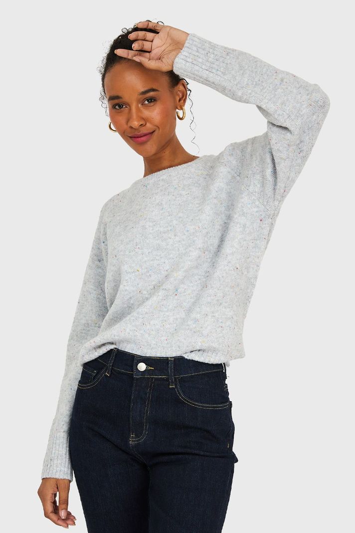 Sweater Manga Raglán Gris Nicopoly-0
