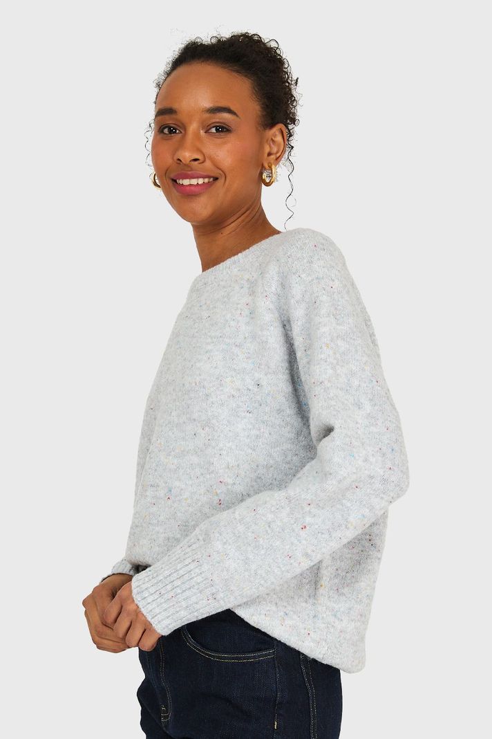 Sweater Manga Raglán Gris Nicopoly-2