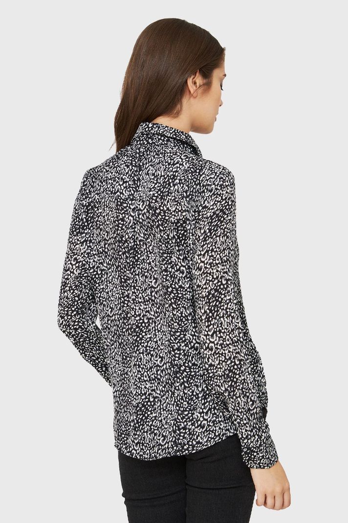 Blusa Leopard Negro Nicopoly-3