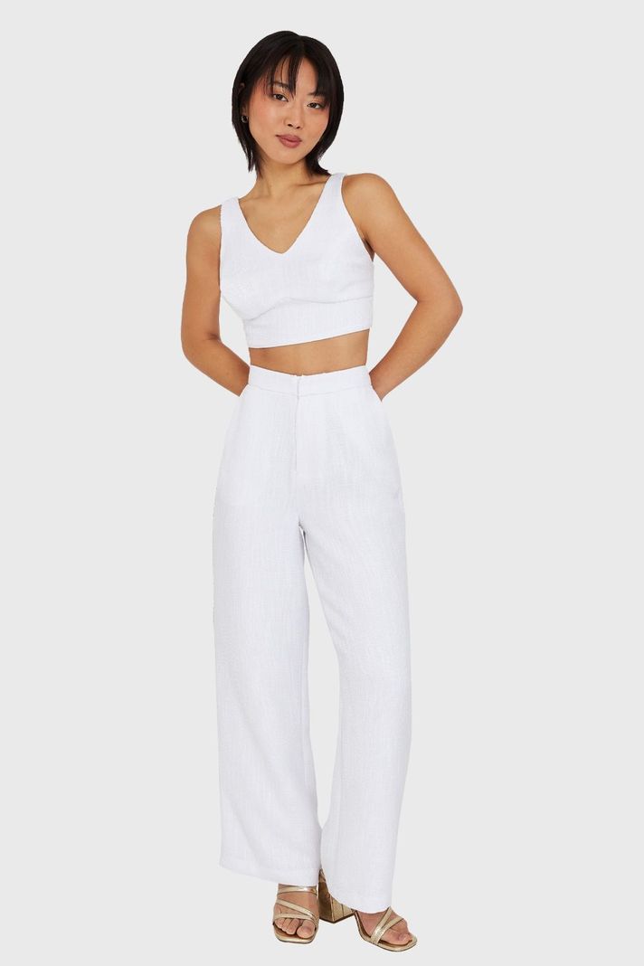 Crop Top Jaspeado Blanco Nicopoly-1