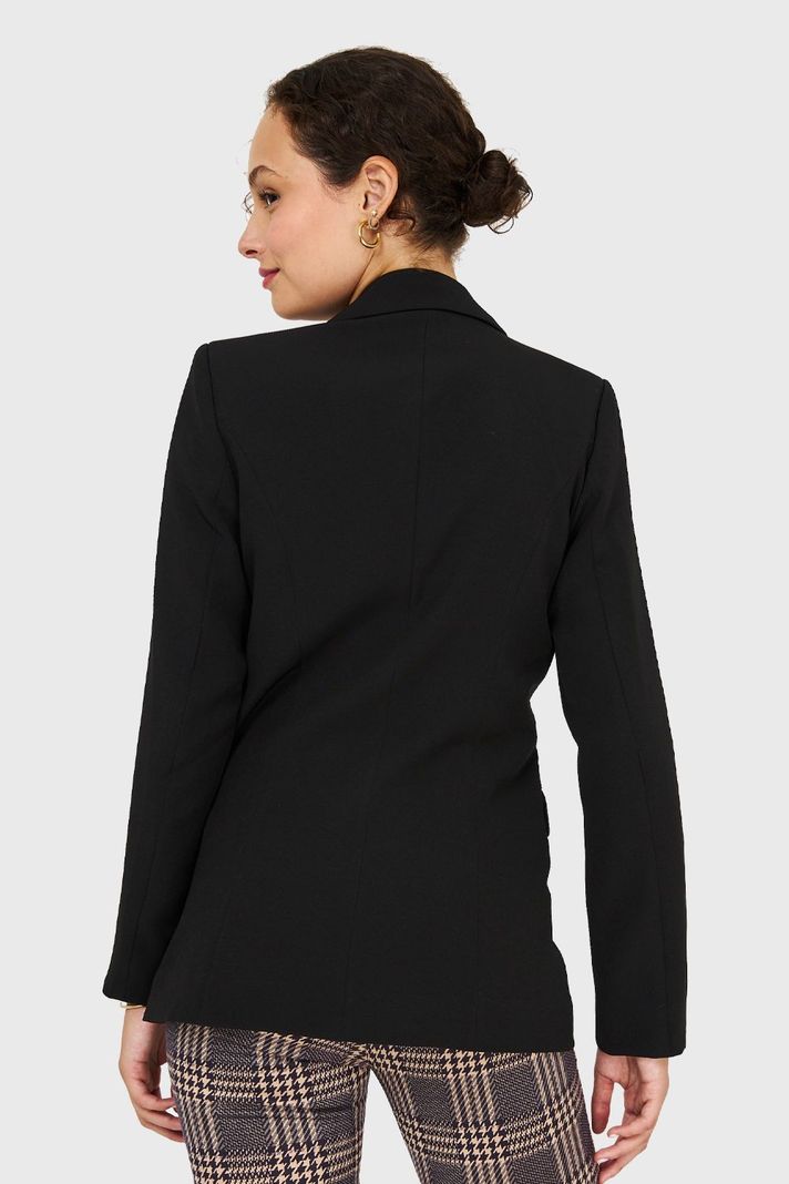 Blazer Un Botón Negro Nicopoly-3