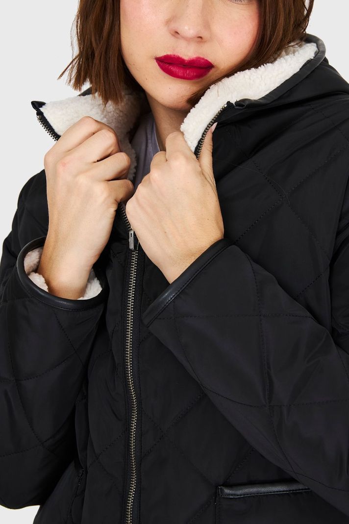 Chaqueta Reversible Negro Nicopoly-5