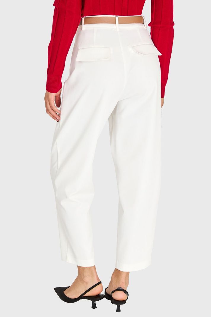 Pantalón Carrot Blanco Nicopoly-3