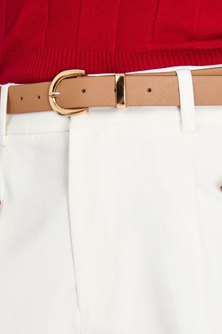 Pantalón Carrot Blanco Nicopoly-5