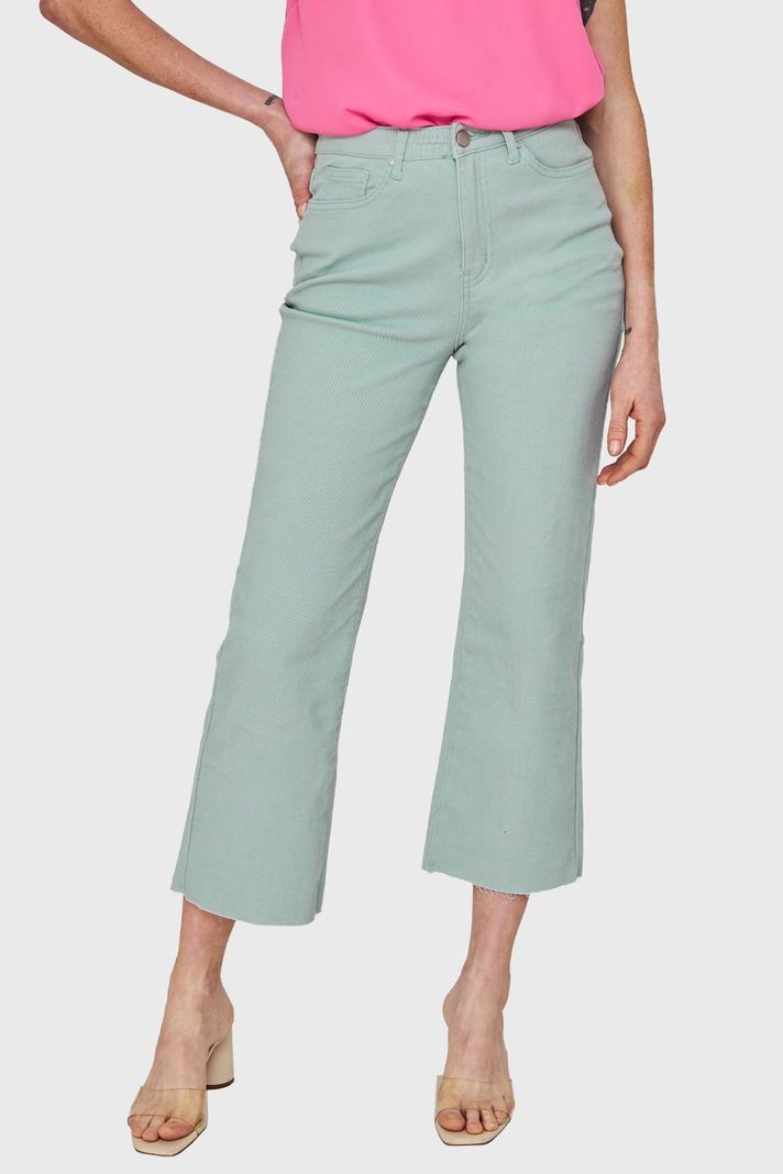 Jeans Recto Menta Nicopoly