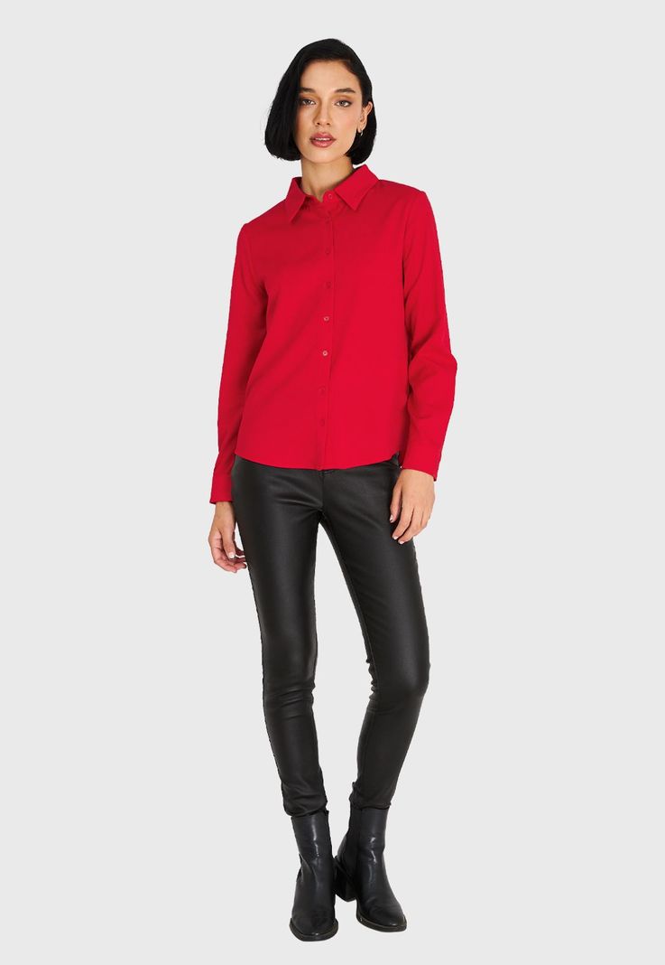 Camisa Básica Rojo Nicopoly-1