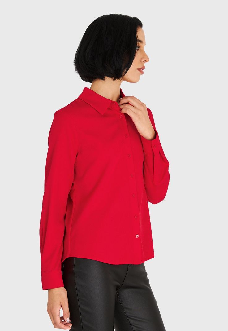 Camisa Básica Rojo Nicopoly-2