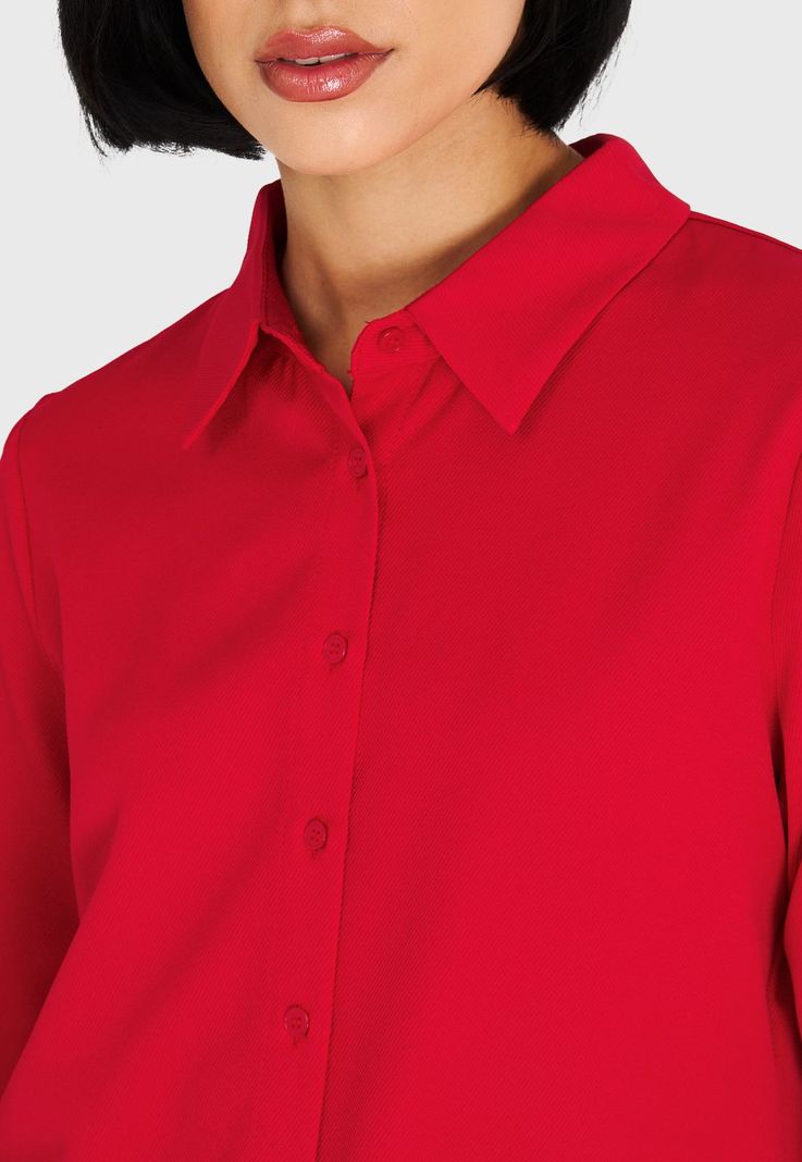 Camisa Básica Rojo Nicopoly-5