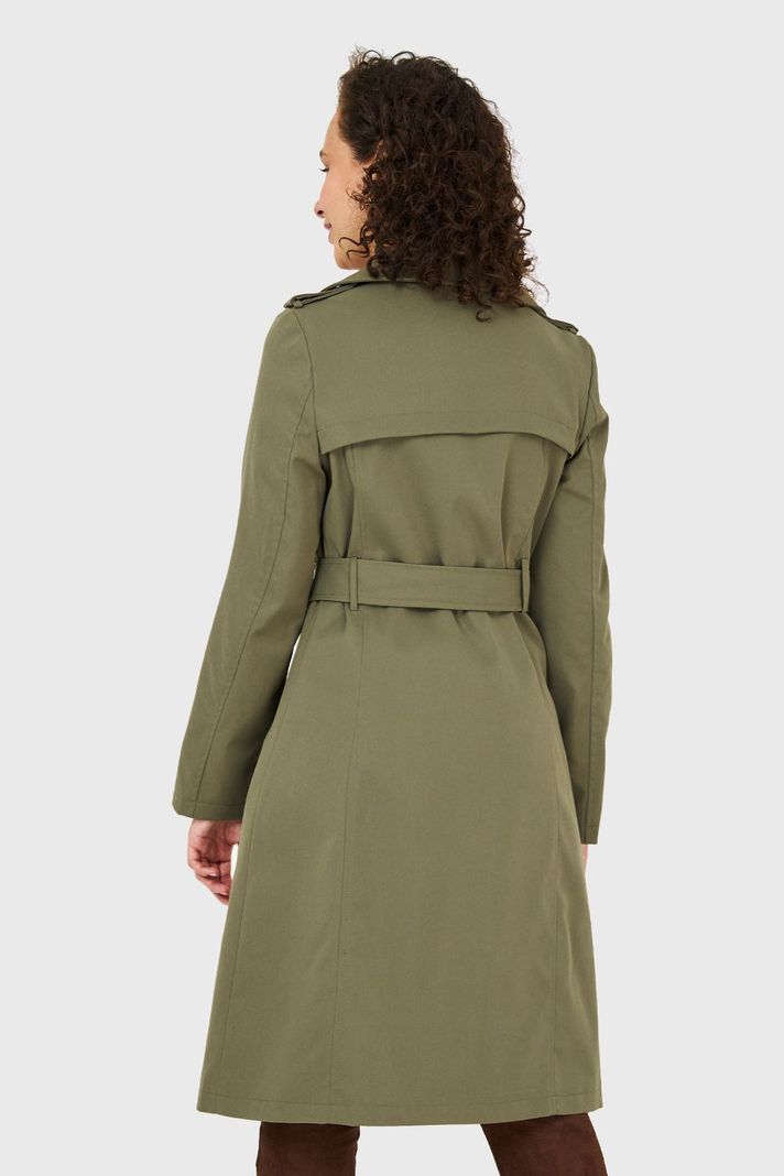 Trench Hebilla Oliva Nicopoly-3