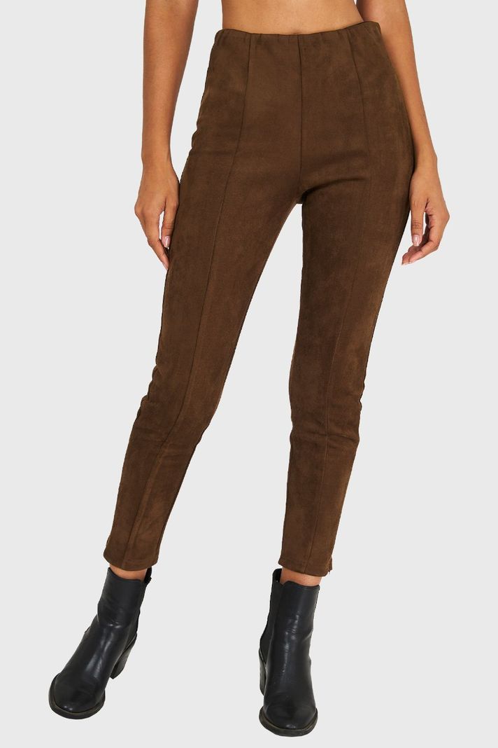 Calza Tipo Gamuza Camel Nicopoly-0