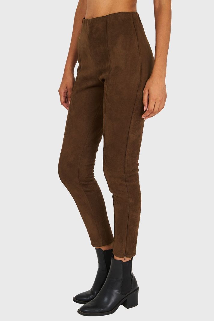 Calza Tipo Gamuza Camel Nicopoly-2