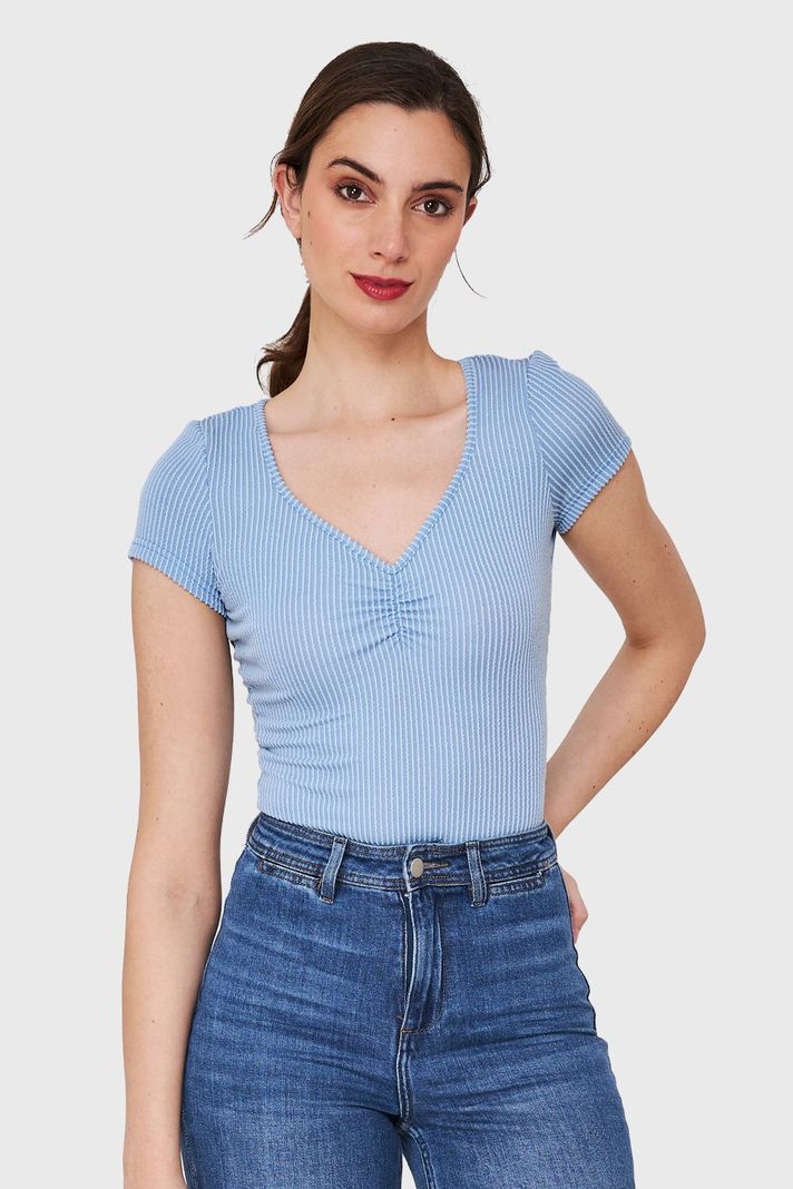 Body Texturizado Acanalado Celeste Nicopoly-0