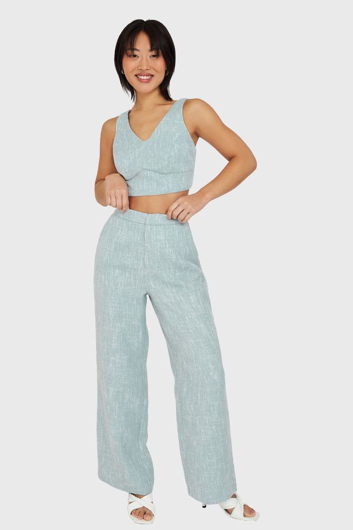 Crop Top Jaspeado Celeste Nicopoly-1
