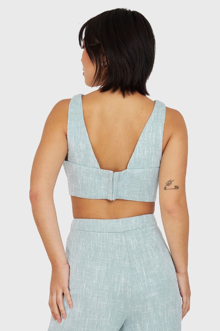 Crop Top Jaspeado Celeste Nicopoly-3