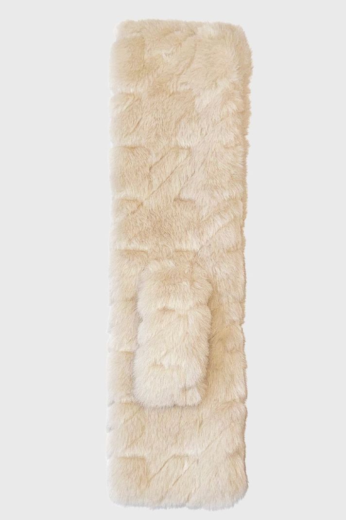 Cuello Tipo Piel Beige Nicopoly-2