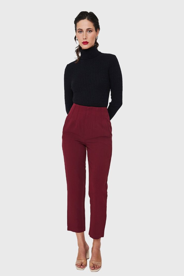 Sweater Tipo Cadenetas Negro Nicopoly-1