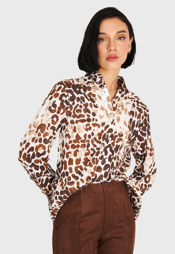 Camisa Safari Café Nicopoly-4