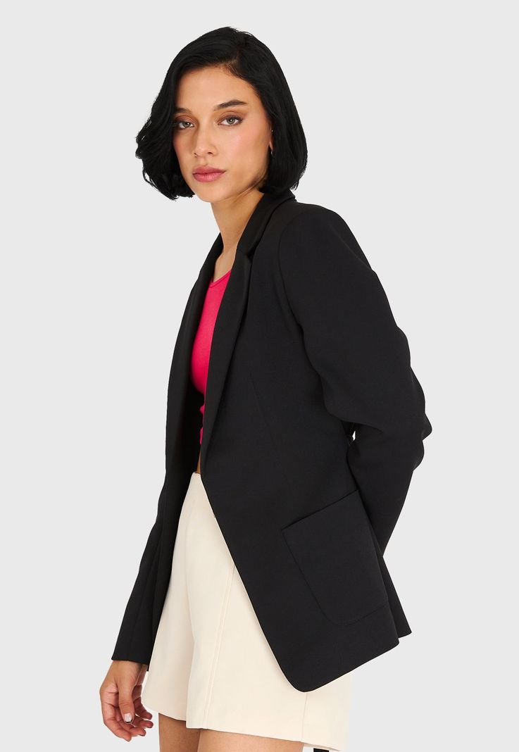 Blazer Lazo Delantero Negro Nicopoly-2