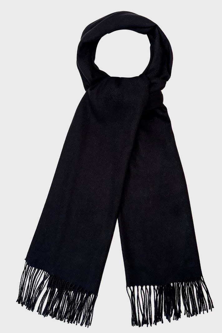 Bufanda Suave Negro Nicopoly-2