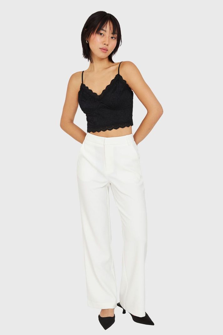 Crop Encaje Negro Nicopoly-1